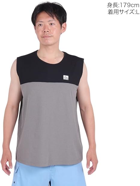 RHC REEF ブラック　リーフ　ラッシュ タンクトップ RHC REEF ブラック リーフ ラッシュ タンクトップ ラッシュ